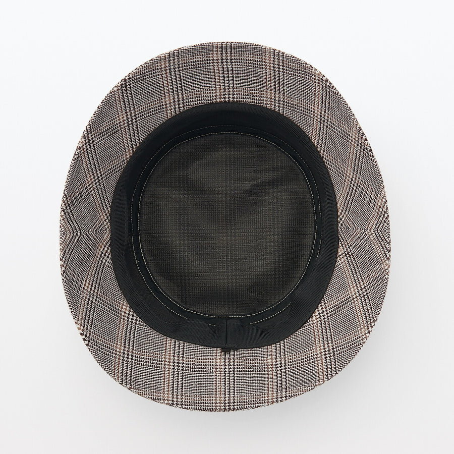 Double-brushed flannel Bucket Hat Black 56.5-59cm