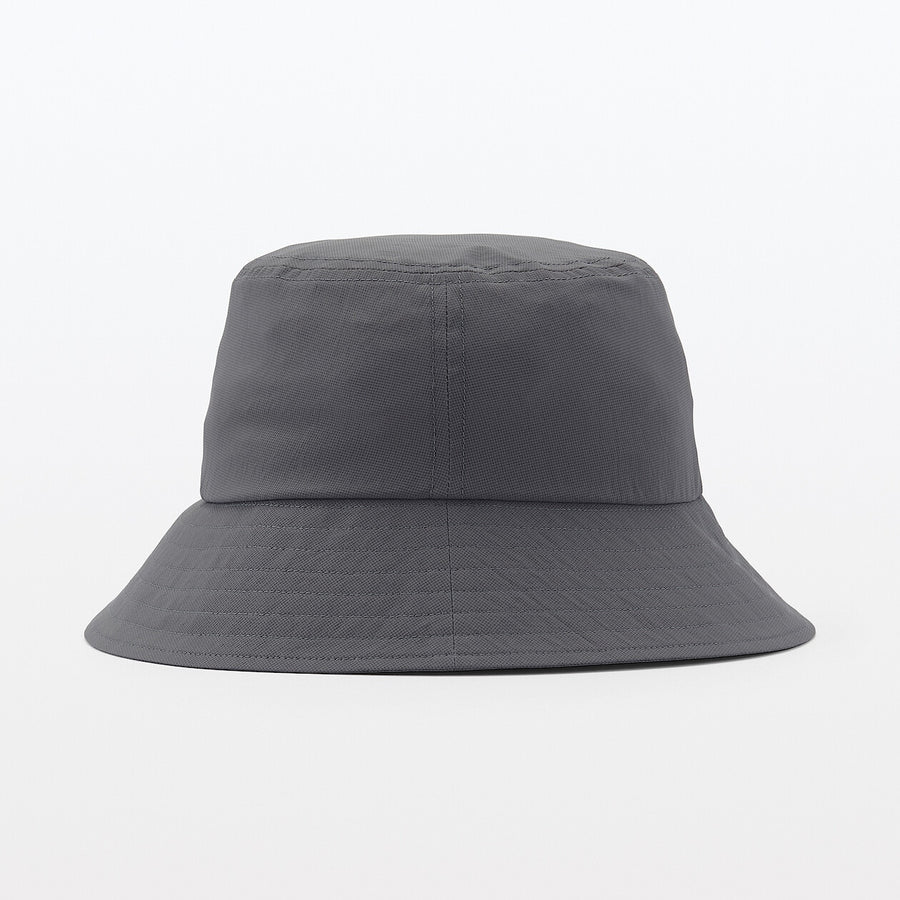 Breathable Foldable Bucket Hat Charcoal grey 56.5-59cm