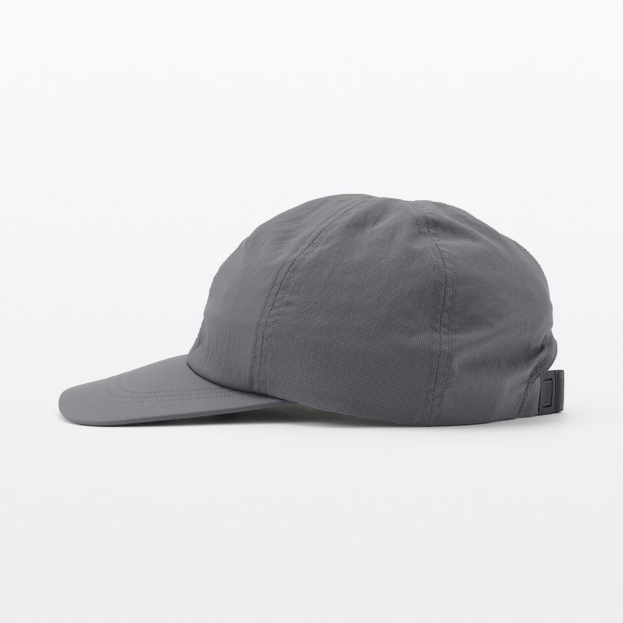 Breathable Foldable cap Charcoal grey 55-59cm