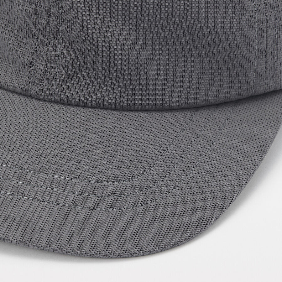 Breathable Foldable cap Charcoal grey 55-59cm