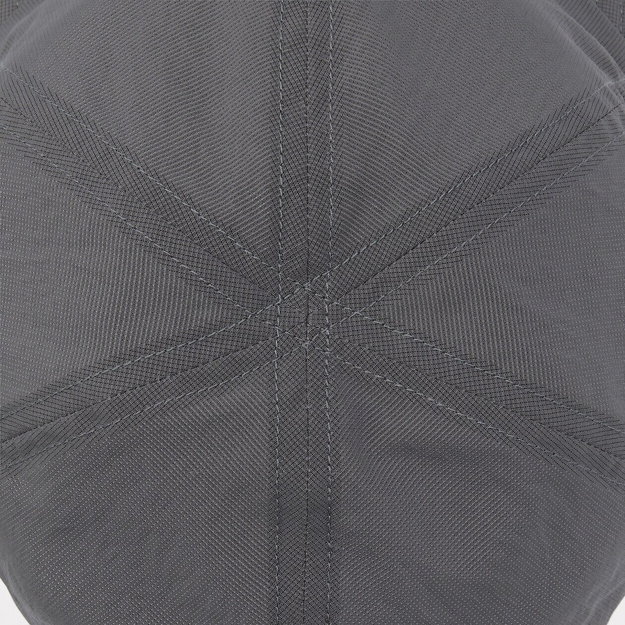 Breathable Foldable cap Charcoal grey 55-59cm