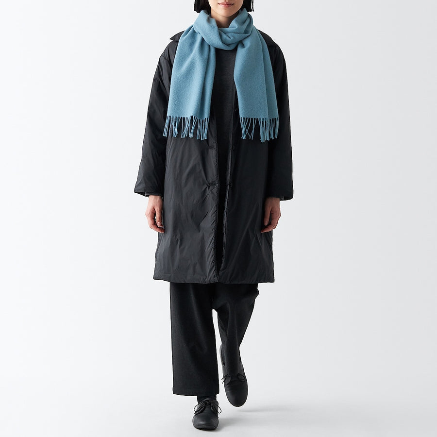 Wool stole Smoky Blue 