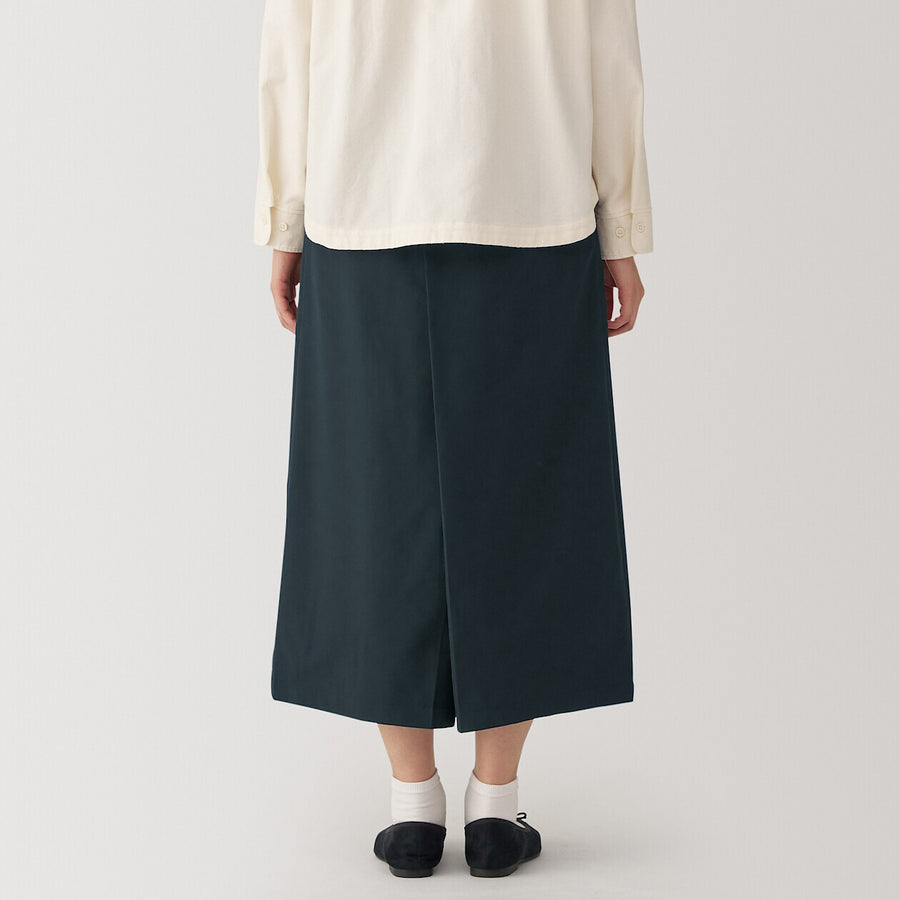 Women's Double layered Hakama pants BlackXS