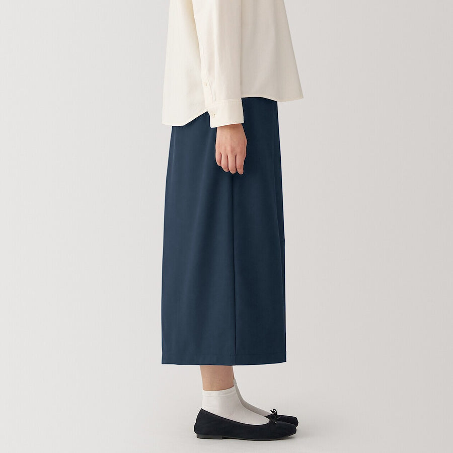 Women's Double layered Hakama pants BlackXS