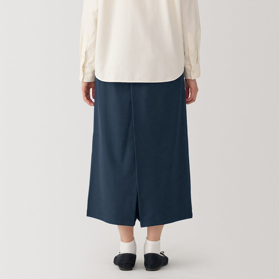 Women's Double layered Hakama pants BlackXS