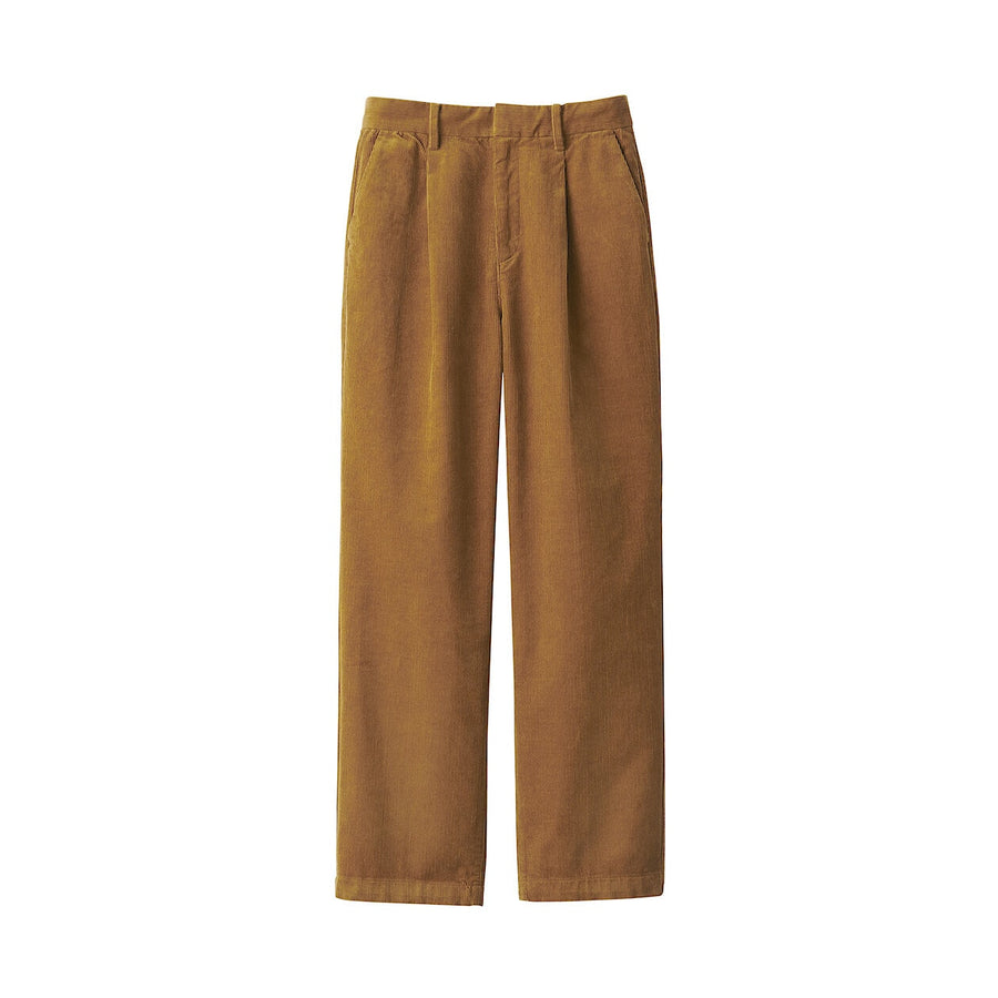 Women's Kapok blend Corduroy darted pants BlackXS