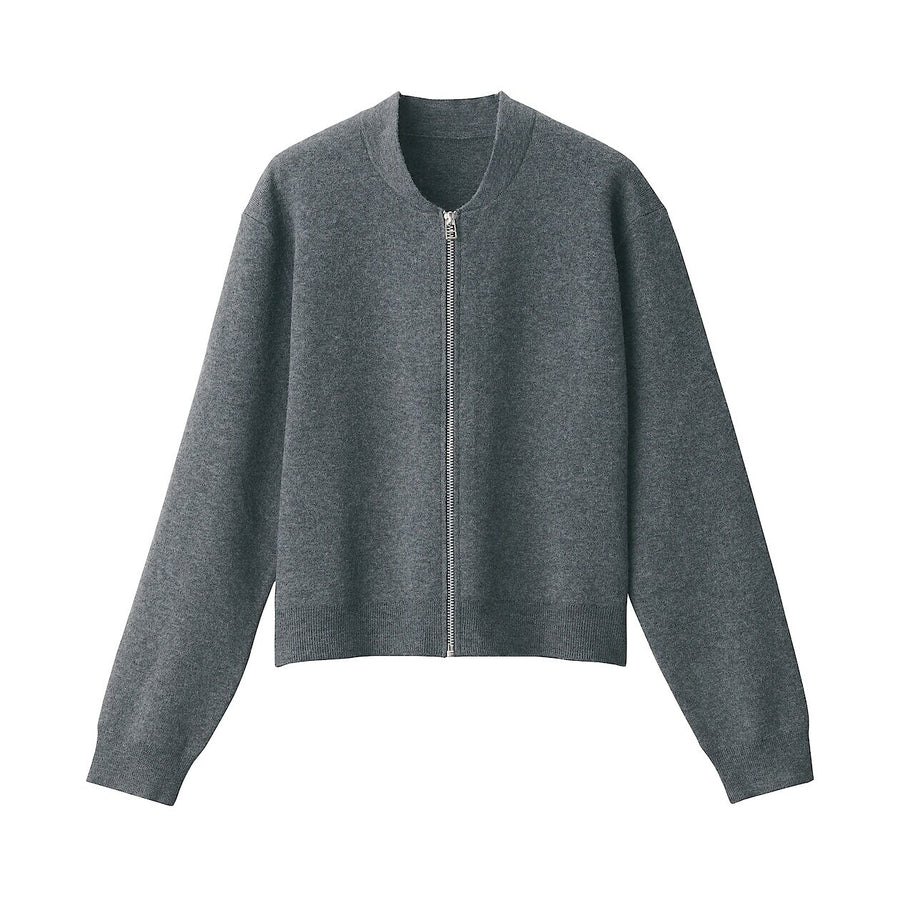 W's Milano rib blouson Dark greyXS