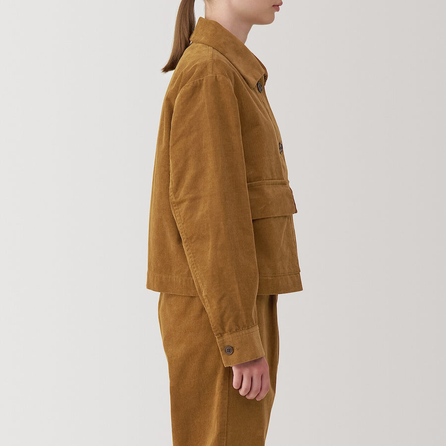 Kapok Blend Corduroy Jacket