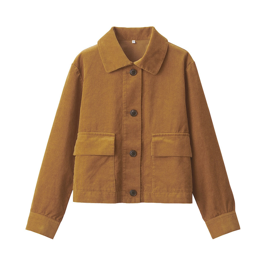 Kapok Blend Corduroy Jacket