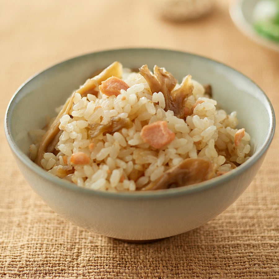 Salmon & Maitake Mushroom Rice Kit