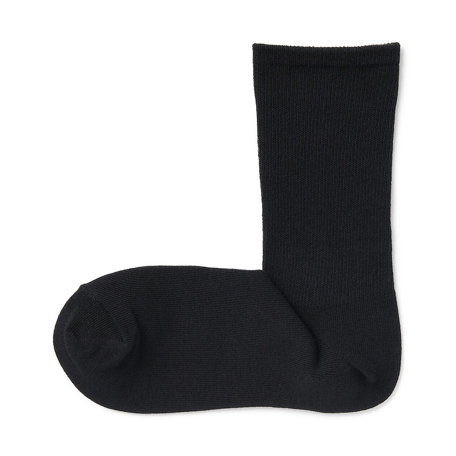 W's right angle s stretch top tapered socks Off wht23-25cm