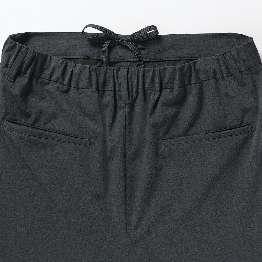 M's Wrinkle resistant Darted easy pantsCharcoal greyXS