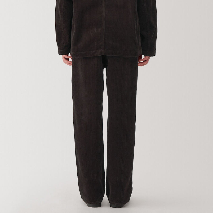 Kapok Blend Corduroy Wide Pants