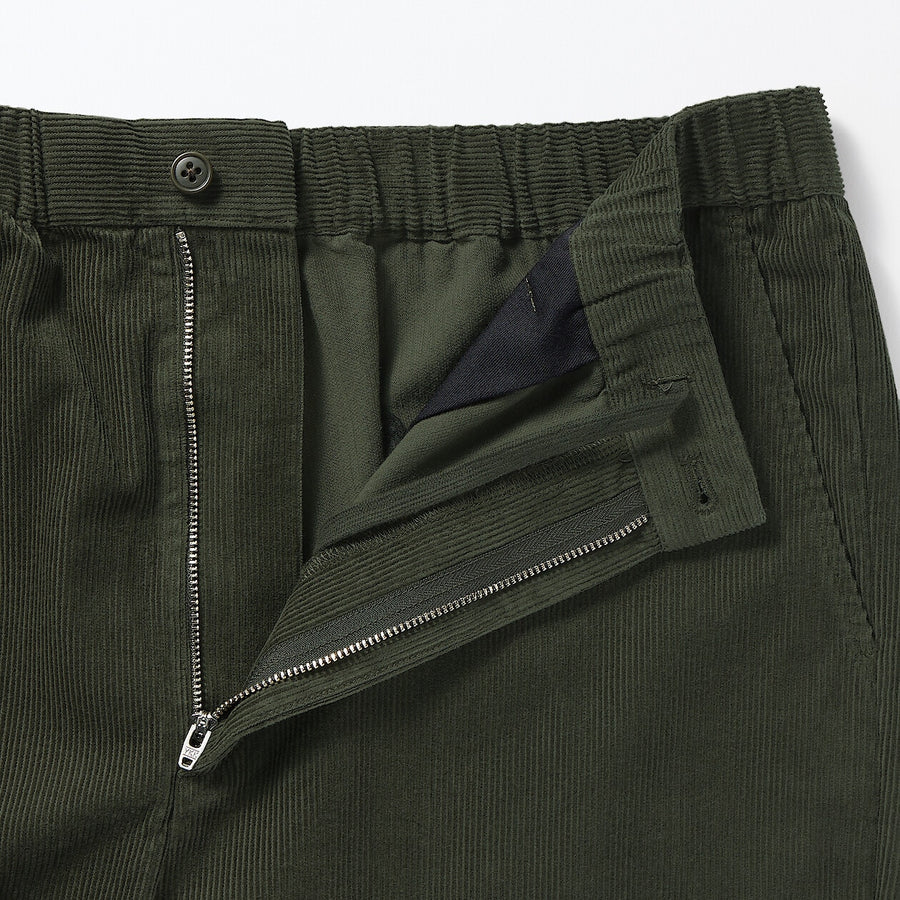 M's Corduroy easy pants BlackXS