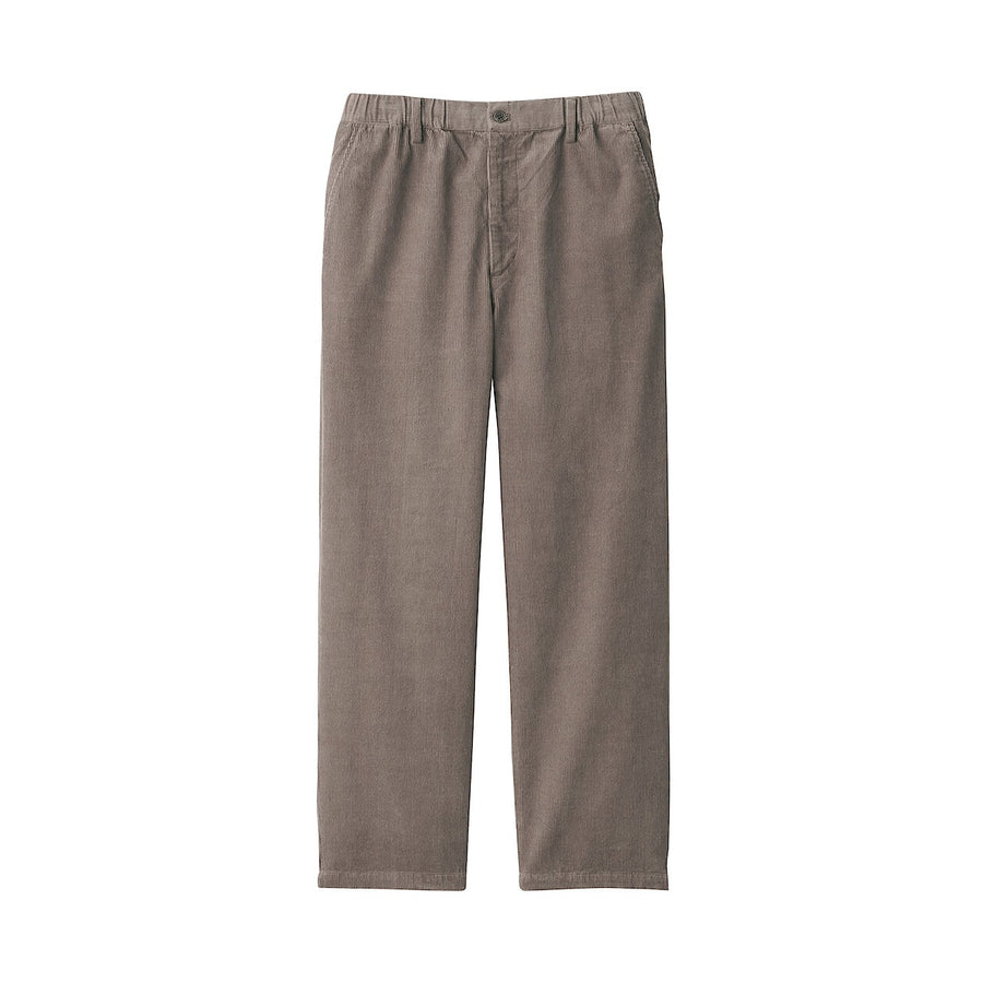 M's Corduroy easy pants BlackXS