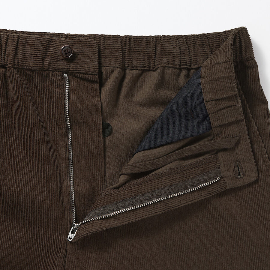 M's Corduroy easy pants BlackXS