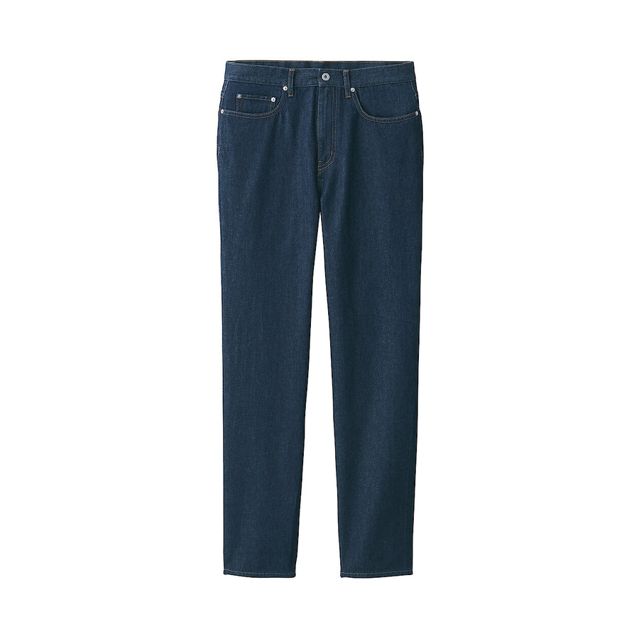 M's Kapok blend denim straight pants Blue 29inch