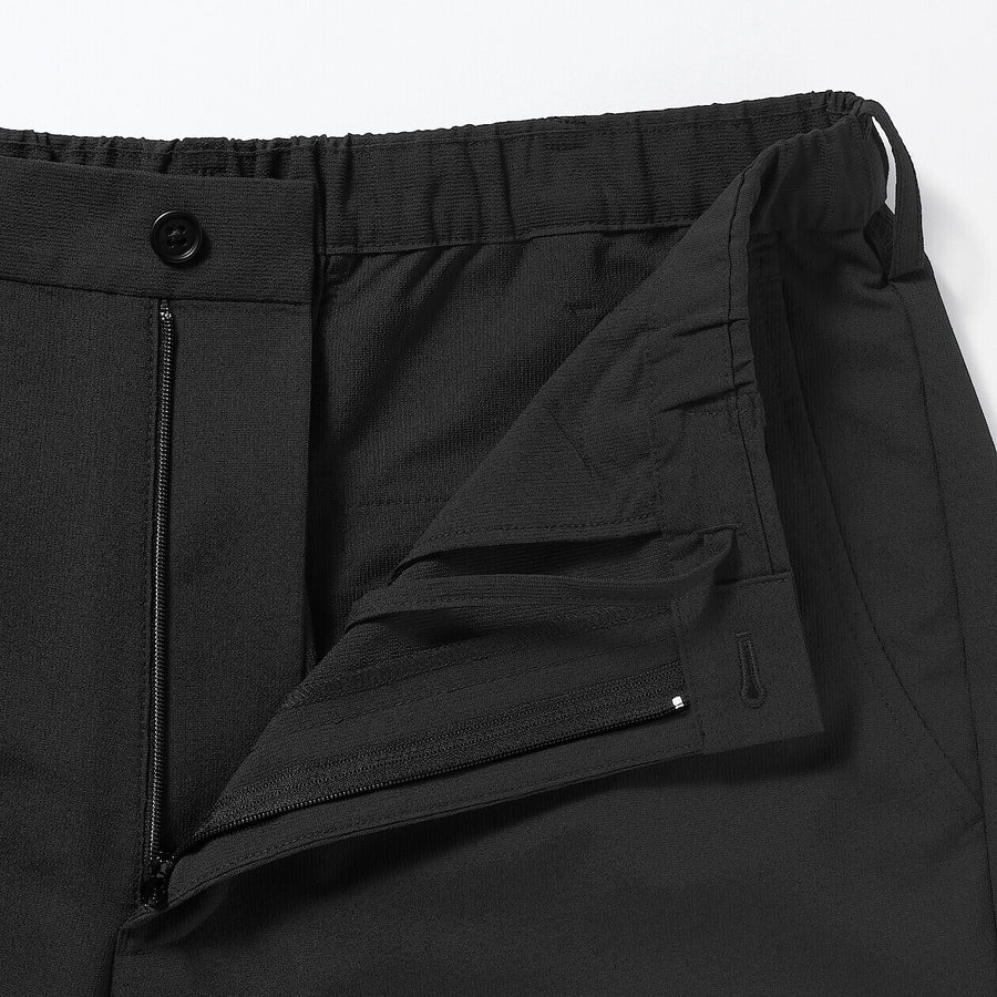 M's Breathable Wide fit tapered pants Black XS