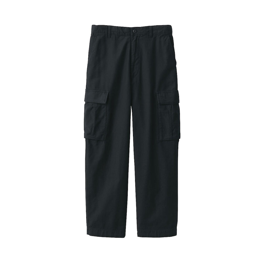 M's Washed Easy cargo pants Black XS