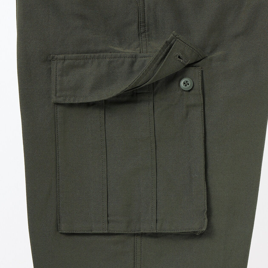 M's Washed Easy cargo pants Black XS