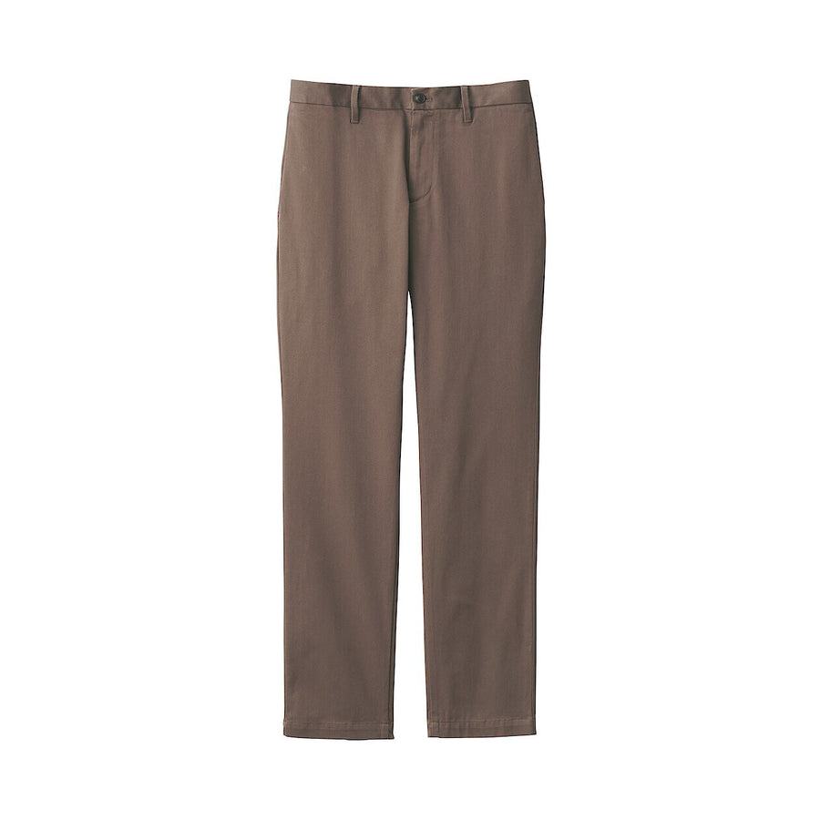 M's Stretch chino Slim-fit pants (L82cm)Greyish BrownXS