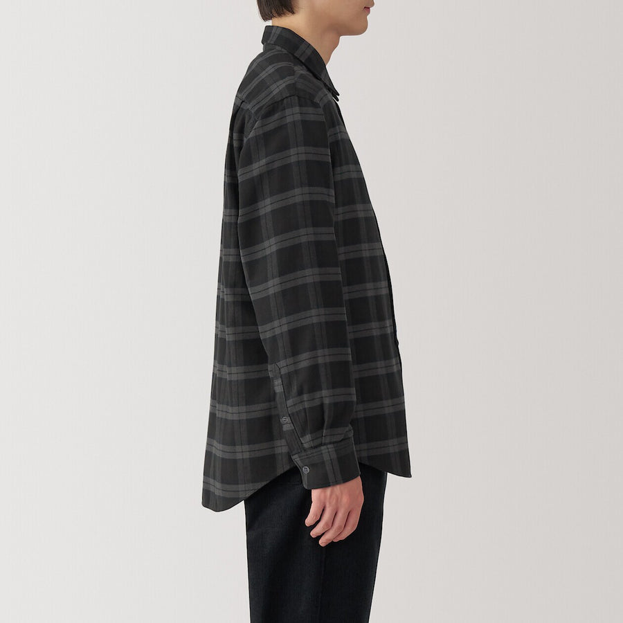 M's Flannel L/S Shirt Off WhiteXS