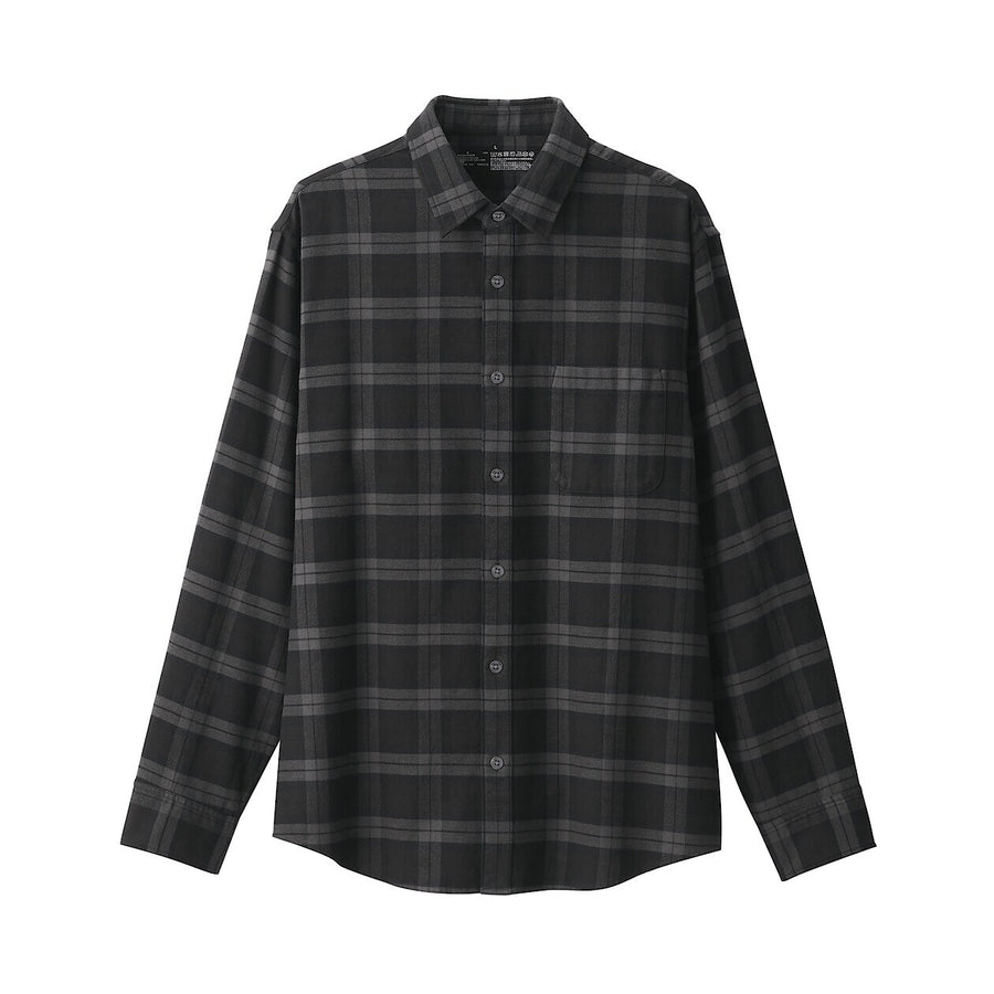 M's Flannel L/S Shirt Off WhiteXS