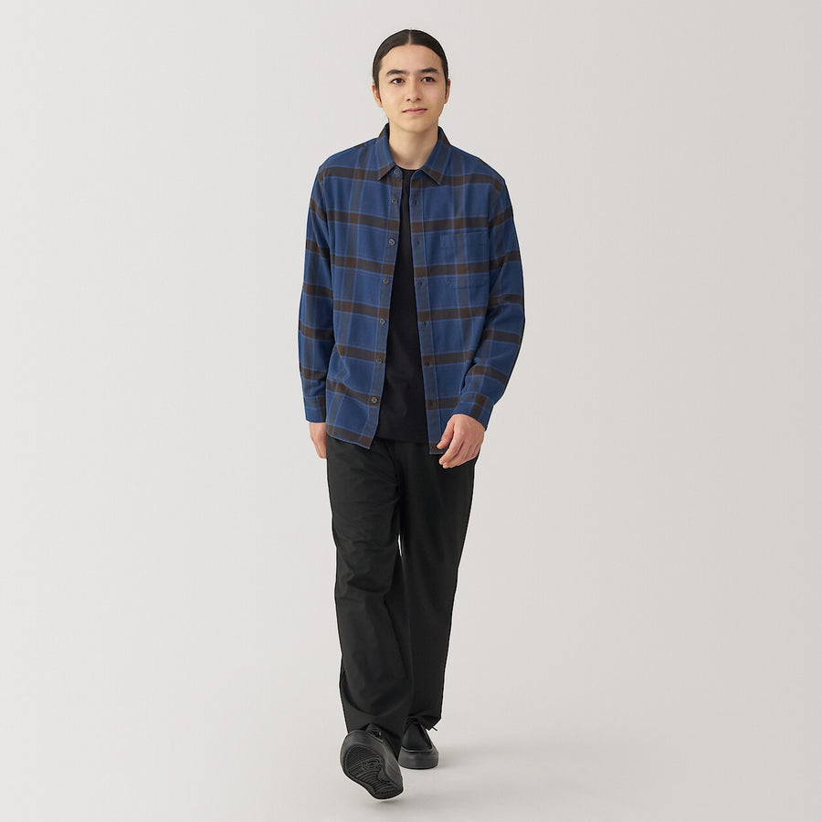 M's Flannel L/S Shirt Off WhiteXS