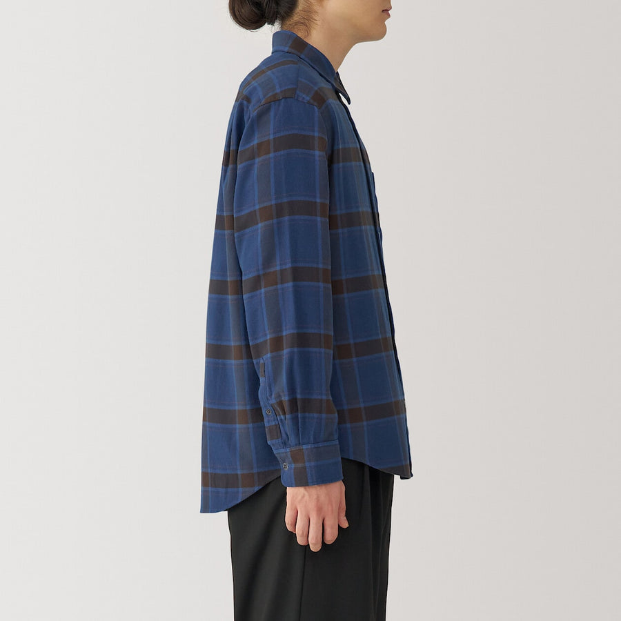 M's Flannel L/S Shirt Off WhiteXS