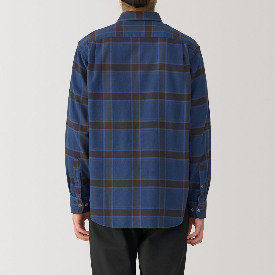 M's Flannel L/S Shirt Off WhiteXS