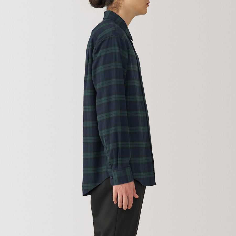 M's Flannel L/S Shirt Off WhiteXS