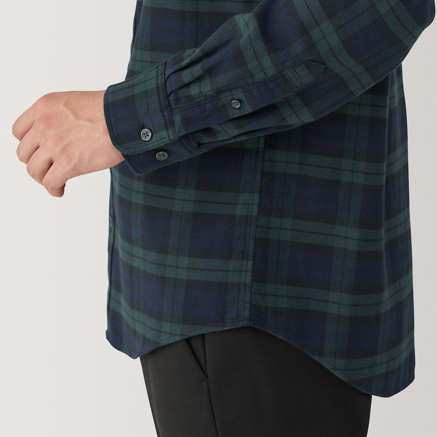 M's Flannel L/S Shirt Off WhiteXS