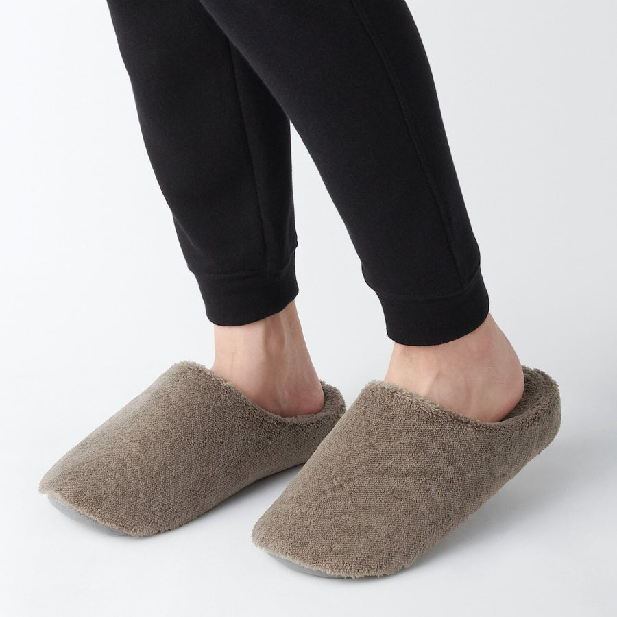 WARM FIBRE INSOLE SLIPPERS