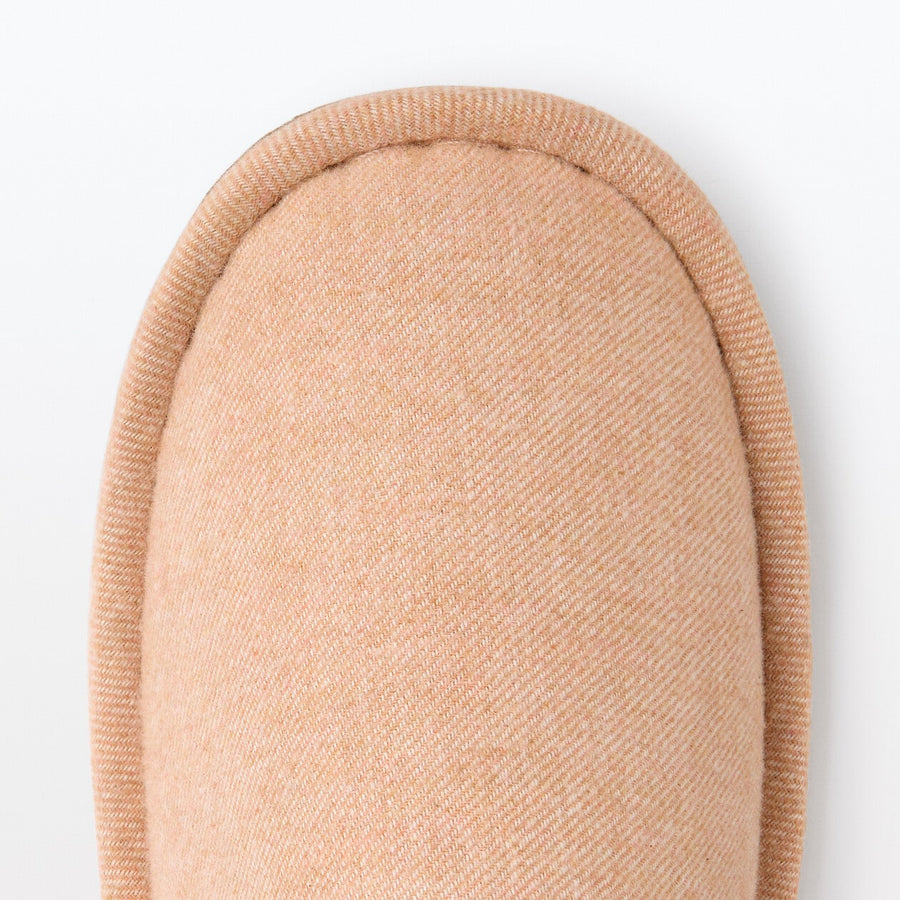 EITHER-FOOT FLANNEL SLIPPERS 24AW