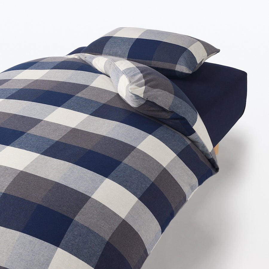 COTTON FLANNEL DUVET COVER S