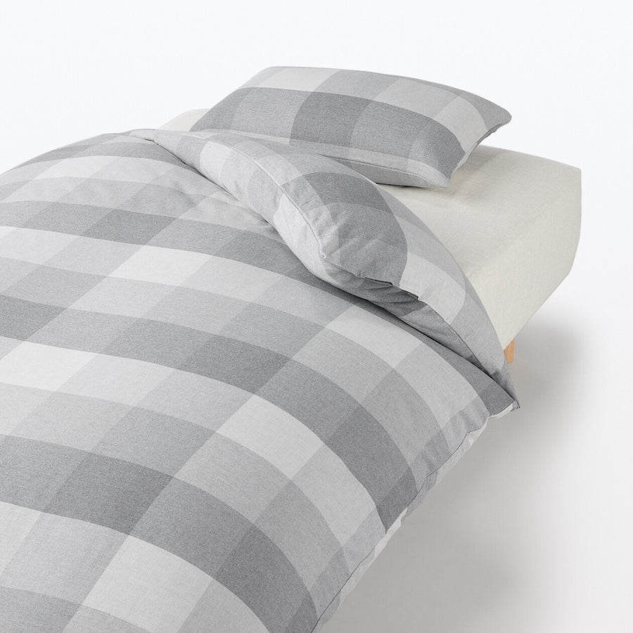 COTTON FLANNEL DUVET COVER S