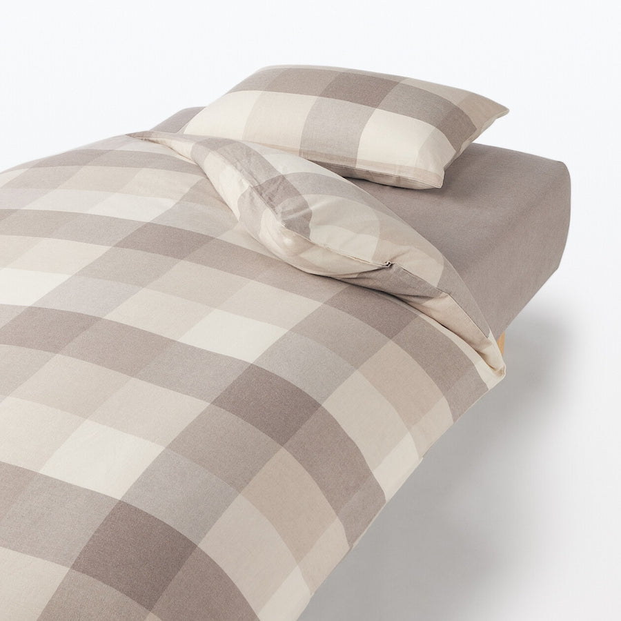 COTTON FLANNEL DUVET COVER S