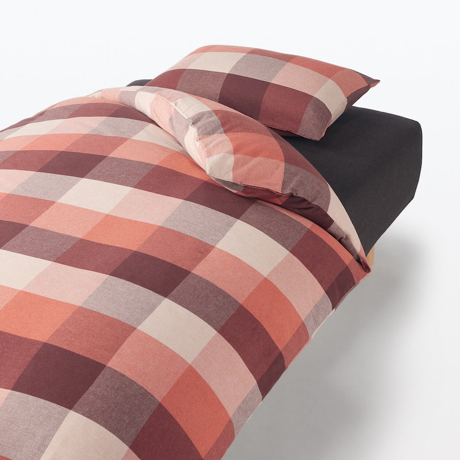 COTTON FLANNEL PILLOW CASE