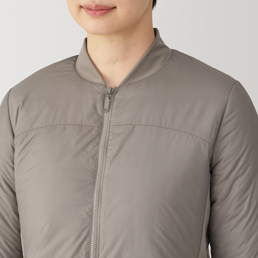 W's Water repellent padded activewear blouson BlackXS