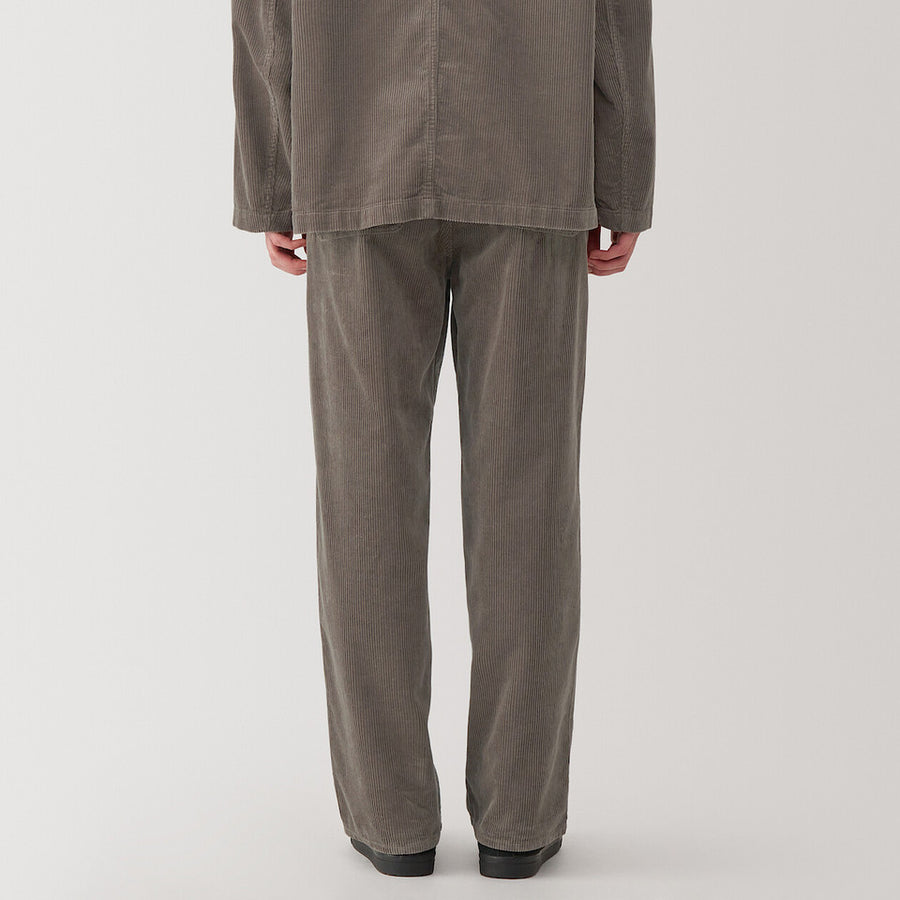 Kapok Blend Corduroy Wide Pants