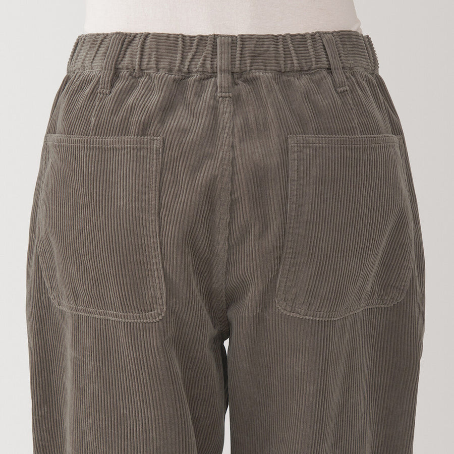 Kapok Blend Corduroy Wide Pants