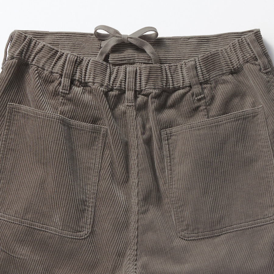 Kapok Blend Corduroy Wide Pants