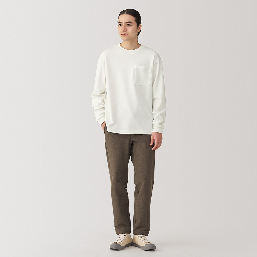 Men's Heat storage L/S T-Shirt Off WhiteXS