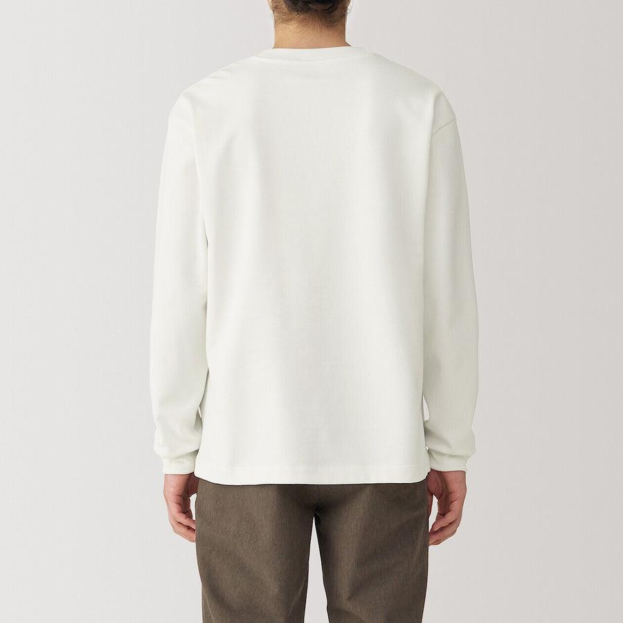 Men's Heat storage L/S T-Shirt Off WhiteXS