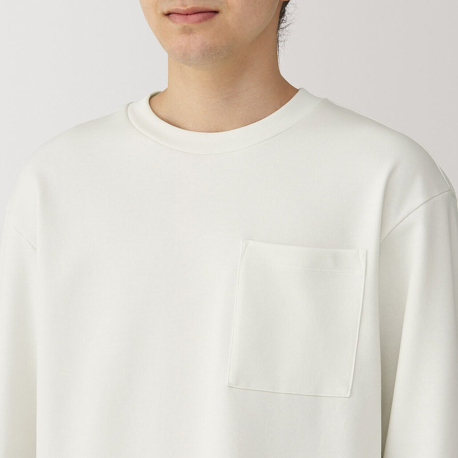 Men's Heat storage L/S T-Shirt Off WhiteXS