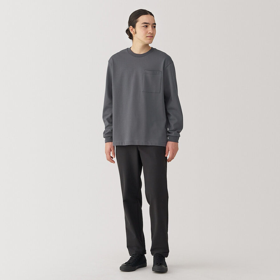 Men's Heat storage L/S T-Shirt Off WhiteXS