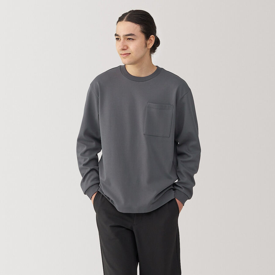 Men's Heat storage L/S T-Shirt Off WhiteXS