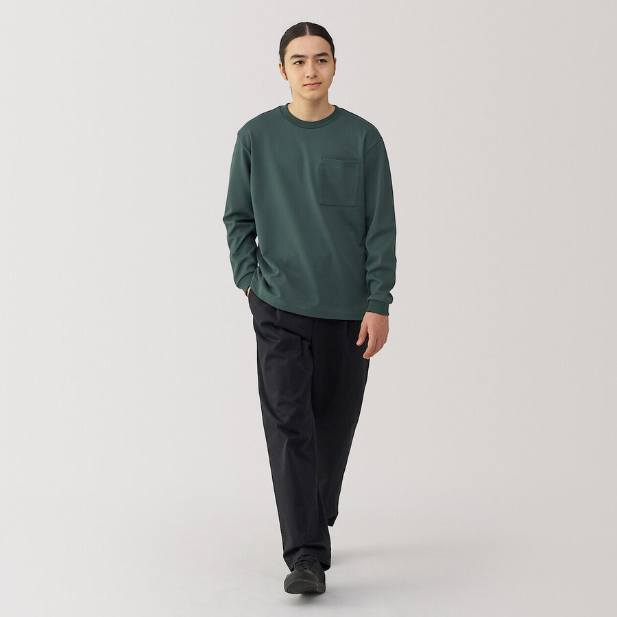 Men's Heat storage L/S T-Shirt Off WhiteXS