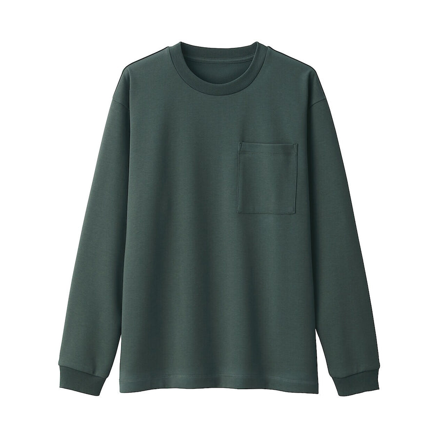 Men's Heat storage L/S T-Shirt Off WhiteXS