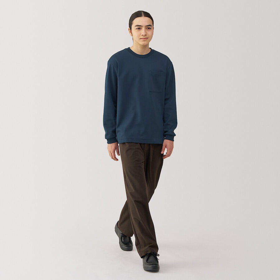 Men's Heat storage L/S T-Shirt Off WhiteXS